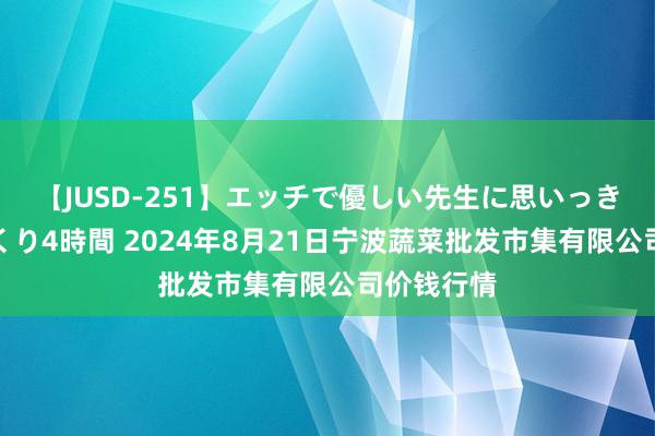 【JUSD-251】エッチで優しい先生に思いっきり甘えまくり4時間 2024年8月21日宁波蔬菜批发市集有限公司价钱行情