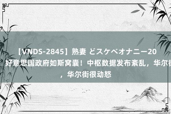 【VNDS-2845】熟妻 どスケベオナニー20連発！！ 好意思国政府如斯窝囊！中枢数据发布紊乱，华尔街很动怒